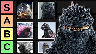 Ranking Every Godzilla Design 2024 [upl. by Sordnaxela]