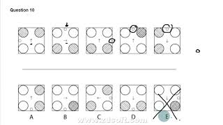 Inductive Reasoning Test 1  Question 10 [upl. by Adnirual559]