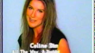 ADVENT CALENDAR Day 19  SonyBest Buy ad for Celine Dions quotAll the Wayquot 1999 [upl. by Nilahs389]