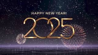 2025 Happy New Year Background 2025loop 2025loopbackground 2025backgroundvideo [upl. by Alusru]