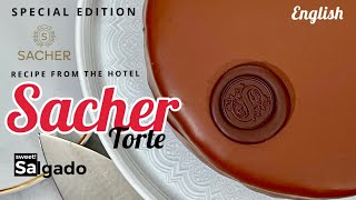 SACHER TORTE  ORIGINAL RECIPE FROM THE SACHER HOTEL  BEST TUTORIAL [upl. by Marna57]