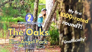 Blue Angel Park  The Oaks Disc Golf Course  18 Holes [upl. by Connett]