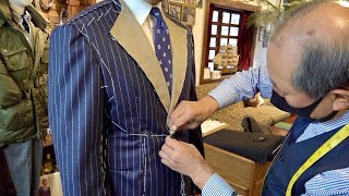 How To Make Bespoke Suit by Famous Korean Suit Master [upl. by Adnoval]