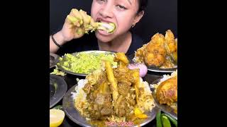 Eating sepsy matton carry chiken rice🔥🔥🔥mukbang eating shortvideo food shortvideo [upl. by Gussy971]