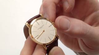 AUDEMARS PIGUET vintage wristwatch made in 1968 [upl. by Debee]