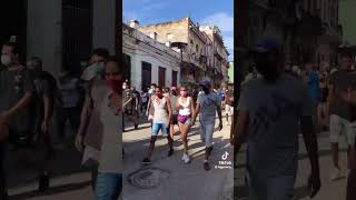 🚨🚨🚨🚨Llegó toda la juventud cubana para la calle abajo La dictadura Patria y vida [upl. by Slerahc]