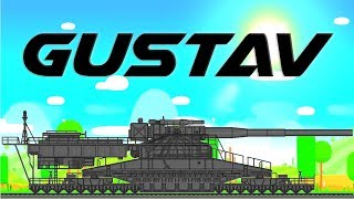 Super Tank Rumble Creations  Schwerer Gustav  Project Gustav RanZar  Railway Gun [upl. by Monson]