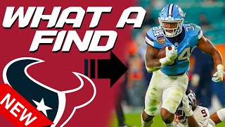 Houston Texans Just Signed A BEAST Running Back [upl. by Saxe127]