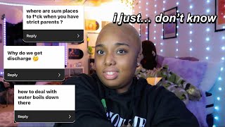 WHY DOES MY 🐱 HAVE BUMPS  yet ANOTHER hilarious girl talk FT ULA HAIR [upl. by Kitti]