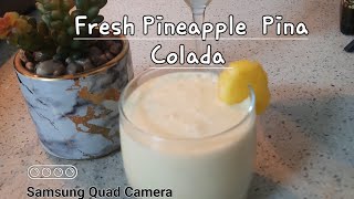 Fresh Pineapple Pina Colada Celebrating Life PoojaquotsWay [upl. by Nauaj]