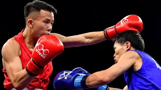 Soshi Makino JPN vs Wei Xuan Teo SGP World Boxing Cup Finals 2024 QFs 51kg [upl. by Dachi]