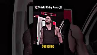 Roman Reigns Shield Entry Aura ☠️👻  Roman Reigns attitude 👿🤯shorts wwe romanreigns attitude [upl. by Anilra]