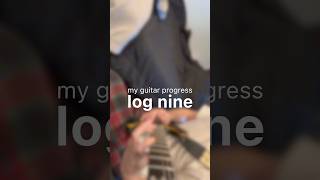 guitar progress log nine tapping is so easy but its so fun shorts guitarist metal rockmusic [upl. by Corotto]