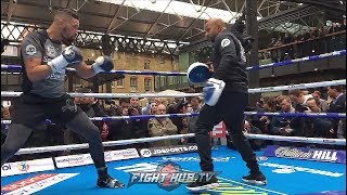 TONY BELLEW LOOKS SHARP amp STRONG FOR REMATCH WDAVID HAYE SPEED amp POWER ON THE MITTS DURING WORKOUT [upl. by Dannye438]