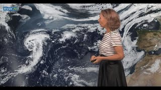 Tropische storm Ernesto op weg naar Britse Eilanden [upl. by Deeann]