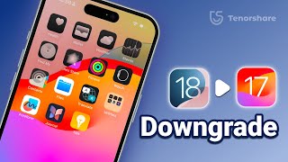 How to Downgrade iOS 18 to iOS 17 Now iOS 177  No Data Loss [upl. by Benjamin190]