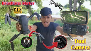 F198 drone review and Unboxing  Best Brushless Motor Drone Camera  Best Drone Under 2000₹ [upl. by Sunderland9]