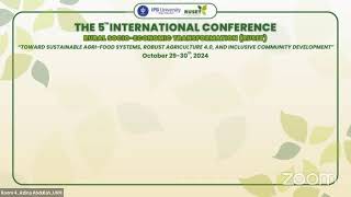 The 5th International Conference on Rural Socioeconomic Transformation RUSET 2024 [upl. by Close]