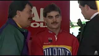 Dale Earnhardt VS Jeff Gordon 90s Nascar [upl. by Yle]