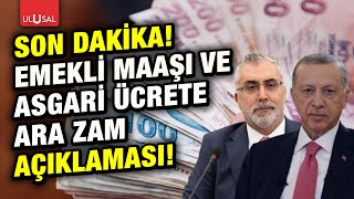 Son Dakika Hükümetten emekli ve asgari ücretliye zam açıklaması  Ulusal Haber [upl. by Iaverne470]