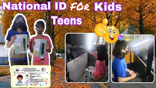 NATIONAL ID for KIDS AND TEENSBeginners✨ Philippinesbest beginners [upl. by Giza]