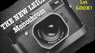 The New Leica Monochrom Typ 246  May 2015 [upl. by Nauwaj]