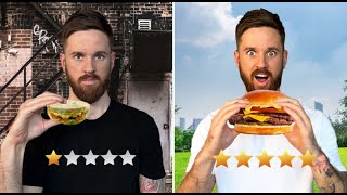 I Tested 1 Vs 5 Star Burgers [upl. by Demmer559]