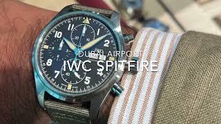 IWC Spitfire in Dubai airport [upl. by Millie223]