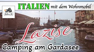 Italien  Camping am Gardasee  Lazise  Campingplatz Piani di Clodia  Urlaub mit dem Wohnmobil [upl. by Cos990]