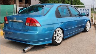 Honda Civic 2002 Restored and Modified  Detailed Review with Modification Cost [upl. by Todd]