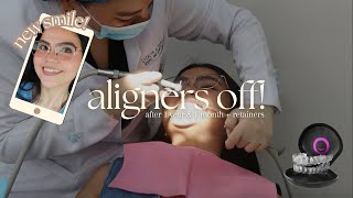 Getting My BracesClear Aligners Off AFTER 1 YEAR Retainers  DIY Color Analysis [upl. by Waters801]