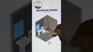 Bathroom design tips youtubeshorts homedecor interiordesign [upl. by Nemsaj631]