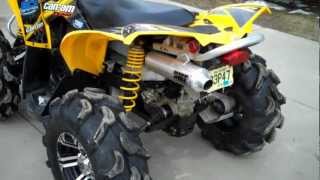 CanAm Renegade 500 HMF freshly repacked sound test [upl. by Anirak]