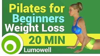 Pilates for Beginners Weight Loss [upl. by Cadman]