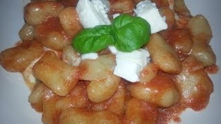 Gnocchi senza patate fatti in casa alla sorrentina [upl. by Surtimed]