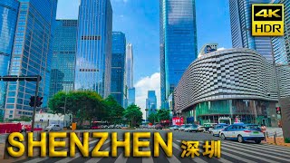 Drive in China and drive around the worlds fastest growing city  Shenzhen  4K HDR [upl. by Tekla821]