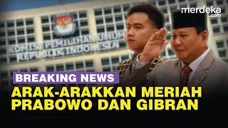 🔴LIVE NOW  HEBOH Prabowo amp Gibran Resmi Daftar ke KPU [upl. by Alleoj]