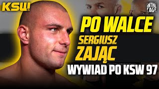 Sergiusz ZAJĄC po TKO na Kleberze chce walczyć na Babilon MMA  KSW 97 [upl. by Odom]