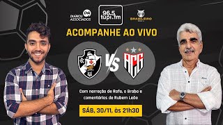 VASCO 2 x 2 ATLÉTICOGO  Campeonato Brasileiro  36ª Rodada  30112024  AO VIVO [upl. by Krid]