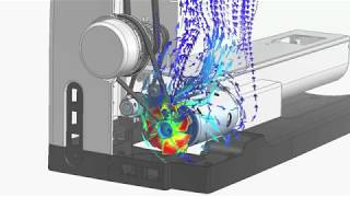 AMS3D Solid Edge ST10 CFD Simulation [upl. by Name]