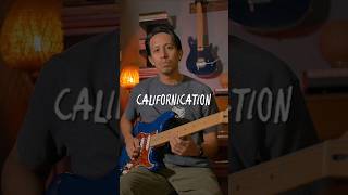 CALIFORNICATION Guitar Solo by RED HOT CHILI PEPPERS [upl. by Rives]