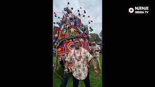 Ijele Masquerade Of Anambra In Manchester [upl. by Ynaiffit]