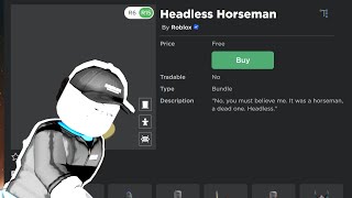 The Roblox Headless Horseman Incident [upl. by Lig276]