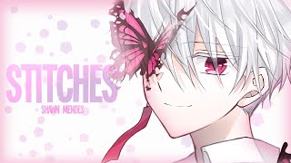 「Nightcore」→ Shawn Mendes  Stitches Lyrics [upl. by Nwadal]