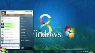 Windows 8  Start Menu Concept [upl. by Nedry877]