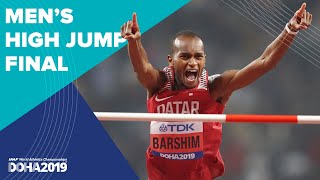 Mens High Jump Final  World Athletics Championships Doha 2019 [upl. by Cobbie]