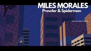 SpiderMan amp Prowler Animation  Fan animation [upl. by Goddord]