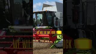 claas newholland case moisson [upl. by Oeram]