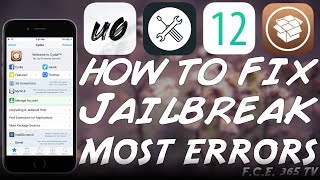 iOS 1212  12  11 HOW TO FIX MOST Unc0ver JAILBREAK ERRORS  CYDIA ISSUES [upl. by Desirae]