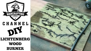 DIY LICHTENBERG WOOD BURNING [upl. by Elyac]